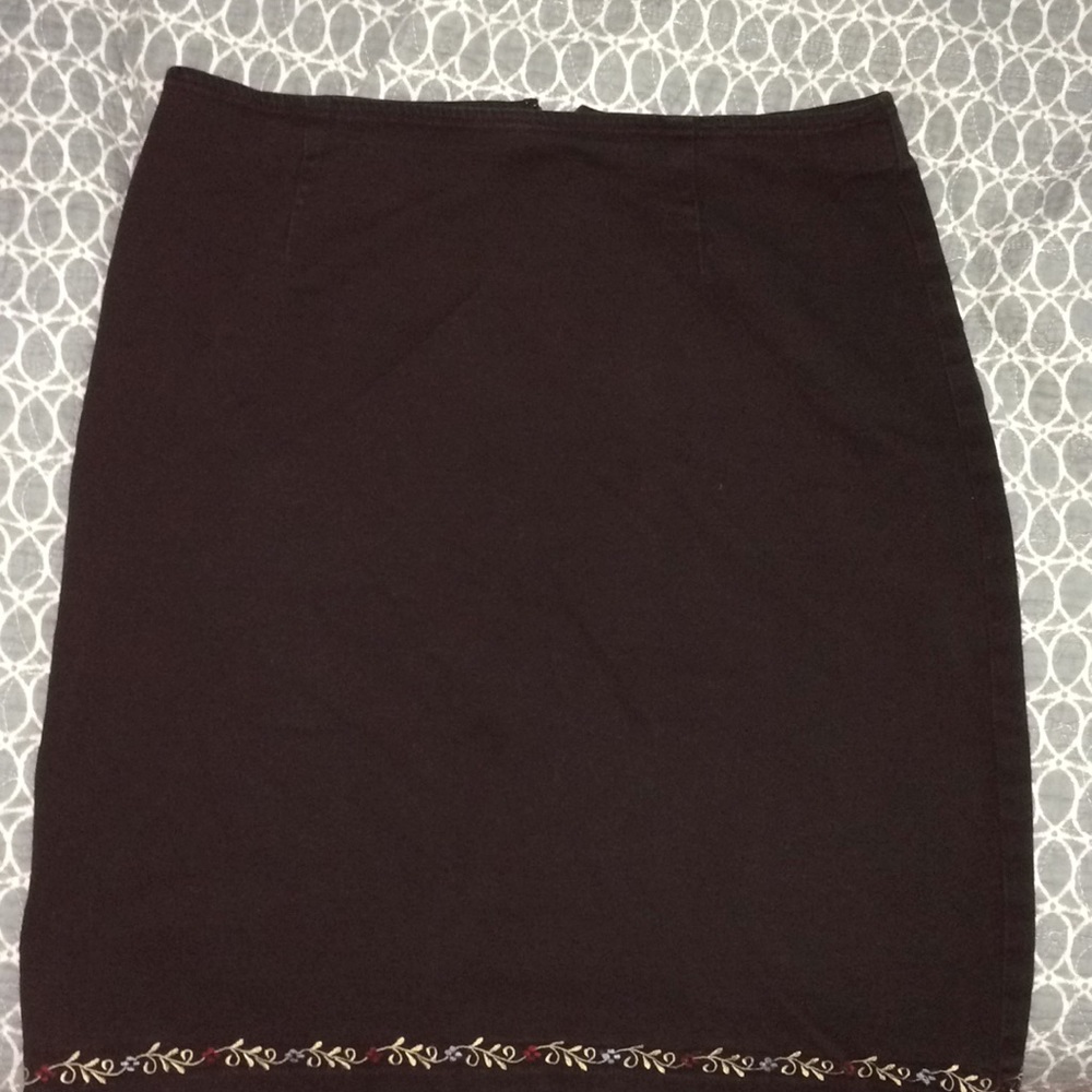Ann Taylor Black Pencil Skirt